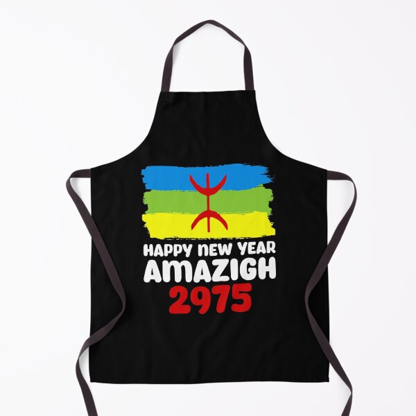 Item preview, Happy New Year Amazigh 2975 Amazigh Flag Happy Yennayer 2025 Berber Yennayer Amazigh Tifinagh Alphabet designed and sold by Stick-Artistry.