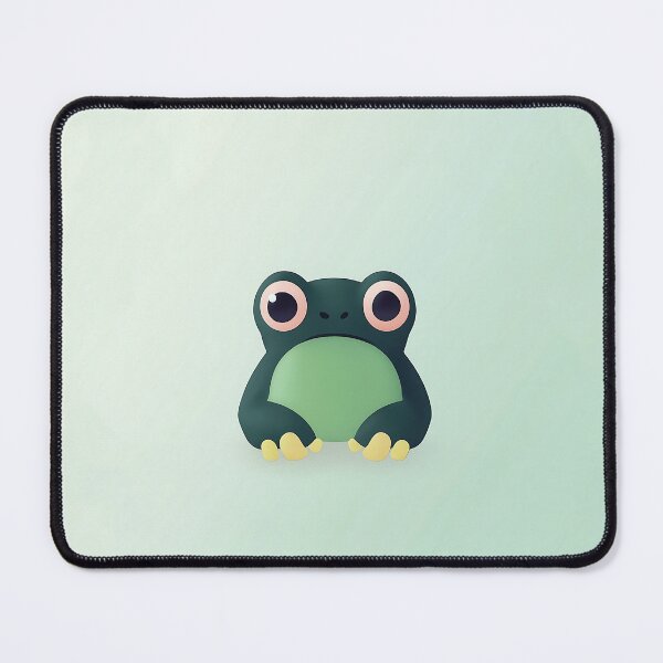 Item preview, Cute Minimalist Frog Vector Illustration designed and sold by GoldenTealArts.
