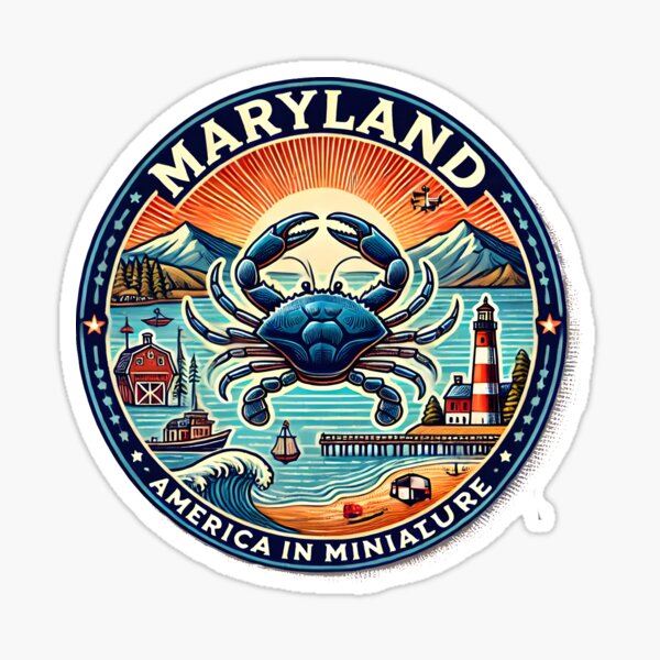 Item preview, Maryland: America in Miniature designed and sold by communedesigns.