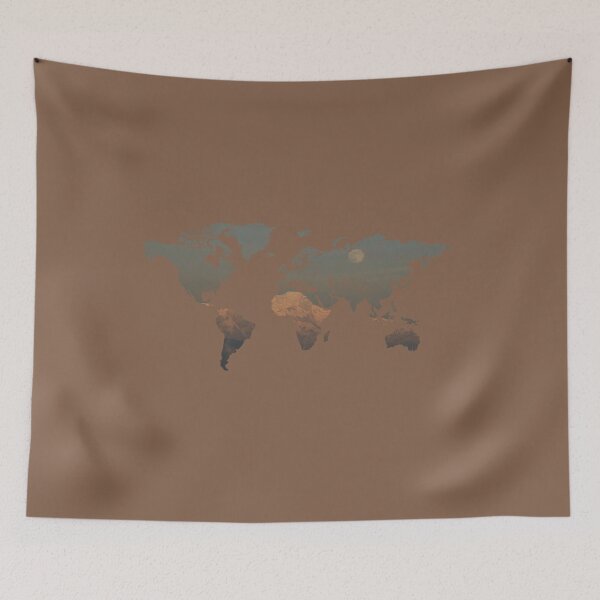 Item preview, worldmap nepal I designed and sold by LittleLemonStd.