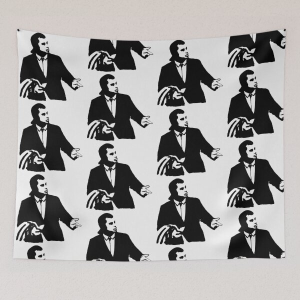 Item preview, John Travolta designed and sold by Chad's Fresh Art.