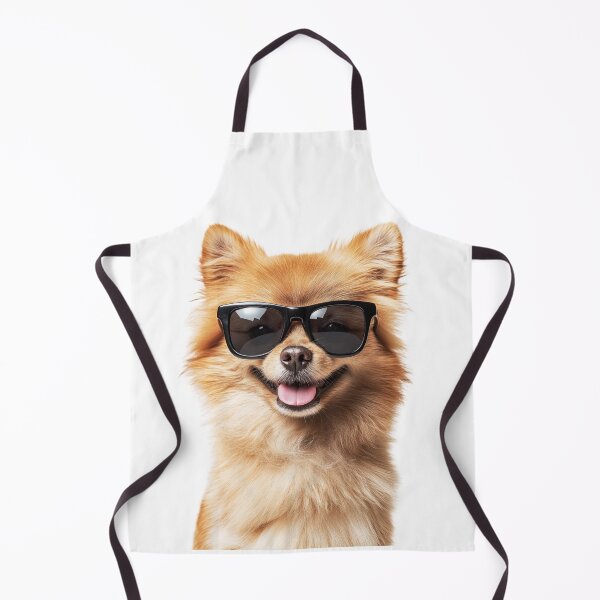 Item preview, Funny cool Pomeranian Dog wearing sunglasses designed and sold by LazyOwlStore.