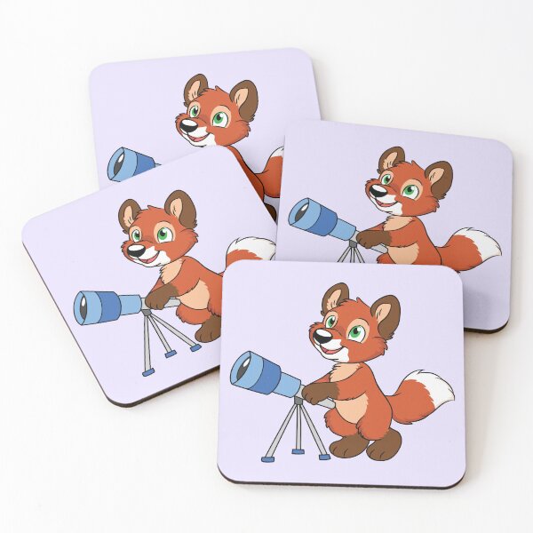 Item preview,  Felix the Astronomer Fox (Crinklz Astronaut Print) designed and sold by Crinklz.