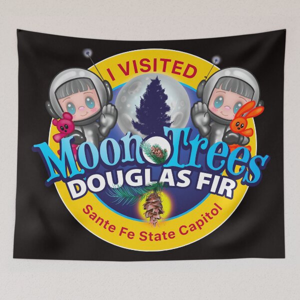 Item preview, Izzy and Dee- Moon Trees designed and sold by MetroInk.