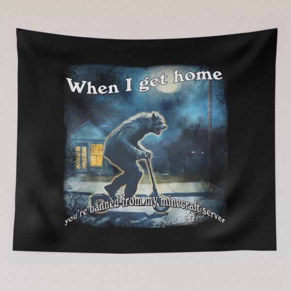 Item preview, When I get home you're banned designed and sold by Chaos Haven.