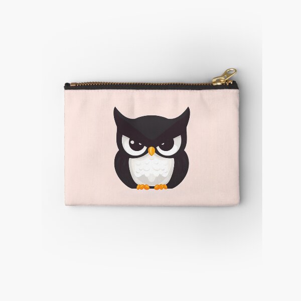 Item preview, Adorable Minimalist Owl Design on Pink Background designed and sold by GoldenTealArts.