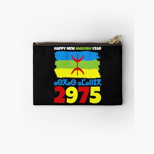 Item preview, Happy New Year Amazigh 2975 Amazigh Flag designed and sold by Stick-Artistry.