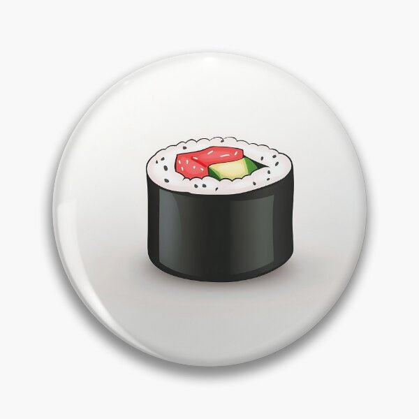 Item preview, Sushi Roll Minimalist Vector Illustration designed and sold by GoldenTealArts.
