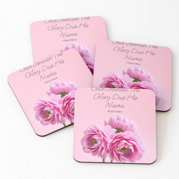 Item preview, Give Jehovah the glory due his name. (2025 Year Text 3 Flowers)  designed and sold by svarupa.