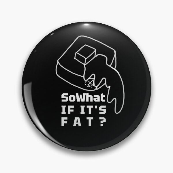Item preview, LaMaisonOfMY NEW SO WHAT IF IT'S FAT FLUFFY FRENCH TOAST COLLECTION NO.2 SIGNATURE BLACK designed and sold by LaMaisonOfMY.