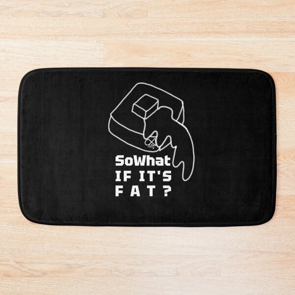 Item preview, LaMaisonOfMY NEW SO WHAT IF IT'S FAT FLUFFY FRENCH TOAST COLLECTION NO.2 SIGNATURE BLACK designed and sold by LaMaisonOfMY.