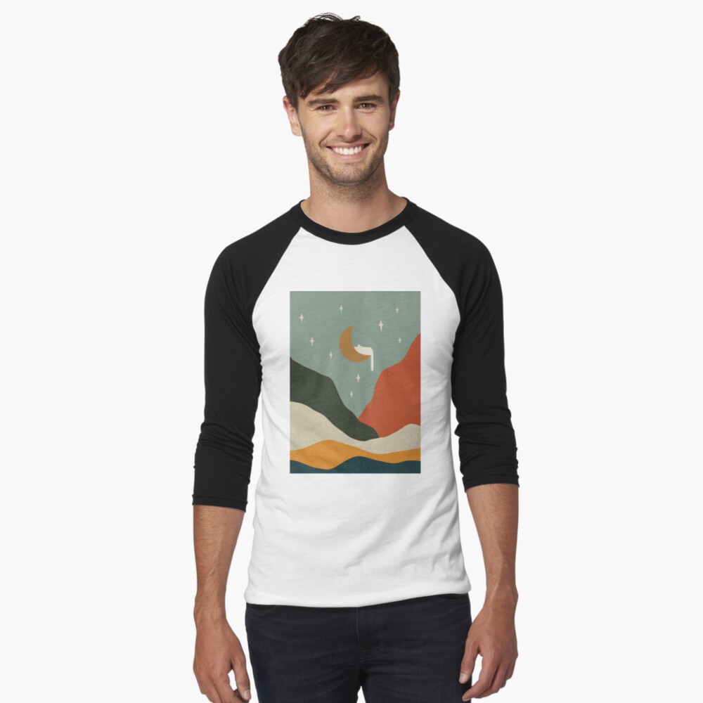 Item preview, Baseball ¾ Sleeve T-Shirt designed and sold by ilovedoodle.