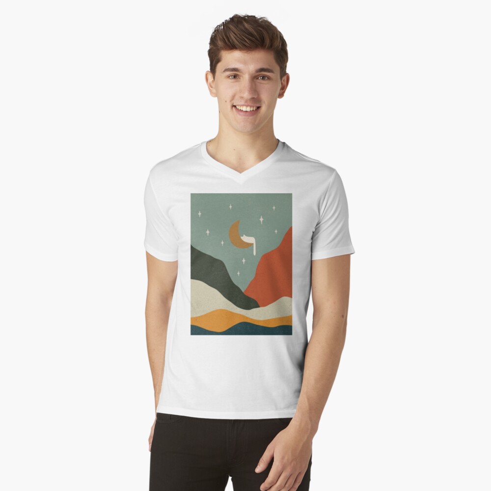 Item preview, V-Neck T-Shirt designed and sold by ilovedoodle.