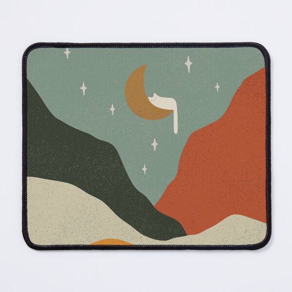 Item preview, Cat Landscape 203 designed and sold by ilovedoodle.