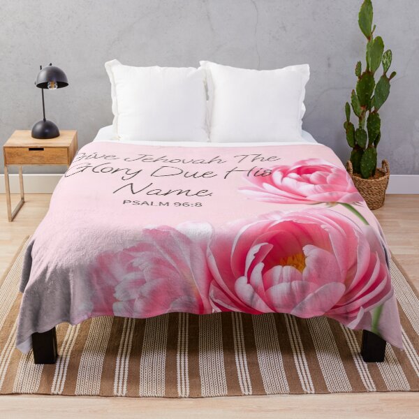 Item preview, Give Jehovah the glory due his name. (2025 Year Text 3 Flowers)  designed and sold by svarupa.