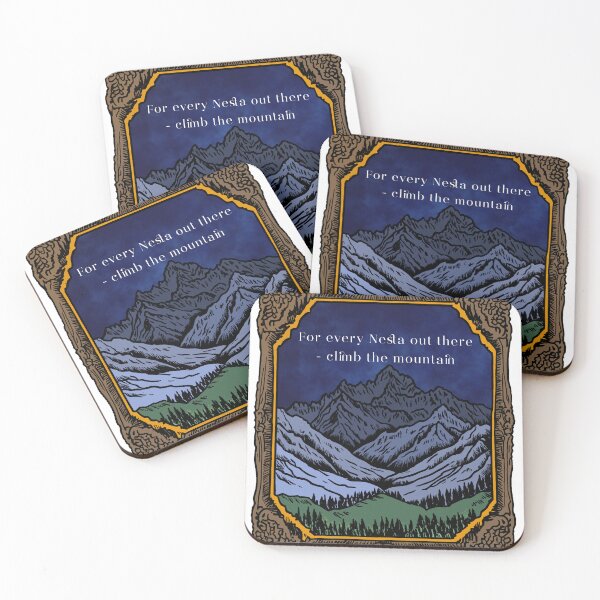 Item preview, For every Nesta out there-climb the mountain ACOTAR designed and sold by GeKrayr.
