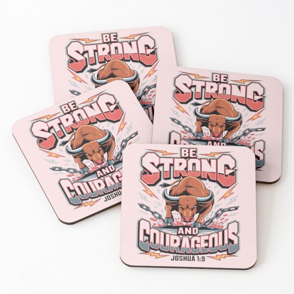 Item preview, Be Strong and Courageous Scripture designed and sold by ChristCentered.