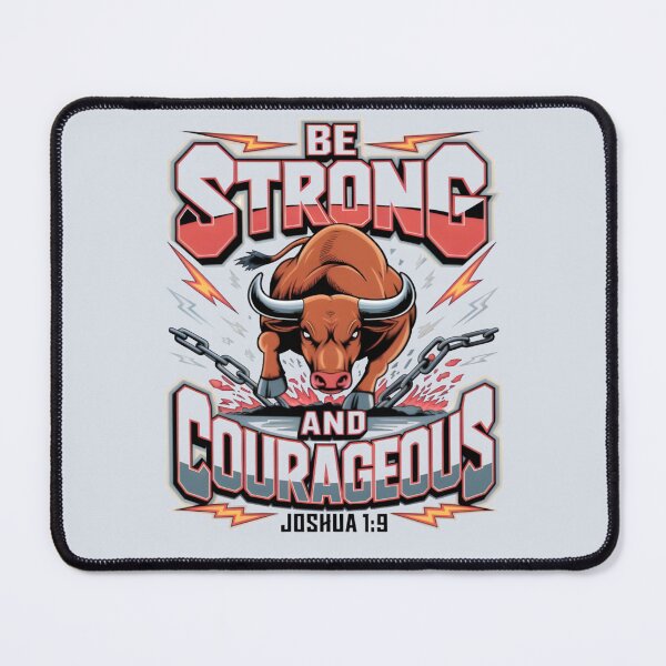 Item preview, Be Strong and Courageous Scripture designed and sold by ChristCentered.