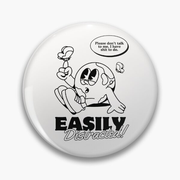 Item preview, Easily Distracted designed and sold by Dani Moffet.