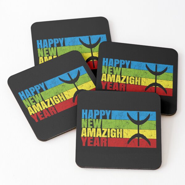 Item preview, Happy New Year Amazigh 2975 Amazigh Flag Happy Yennayer 2025 Berber Tifinagh Alphabet designed and sold by Stick-Artistry.