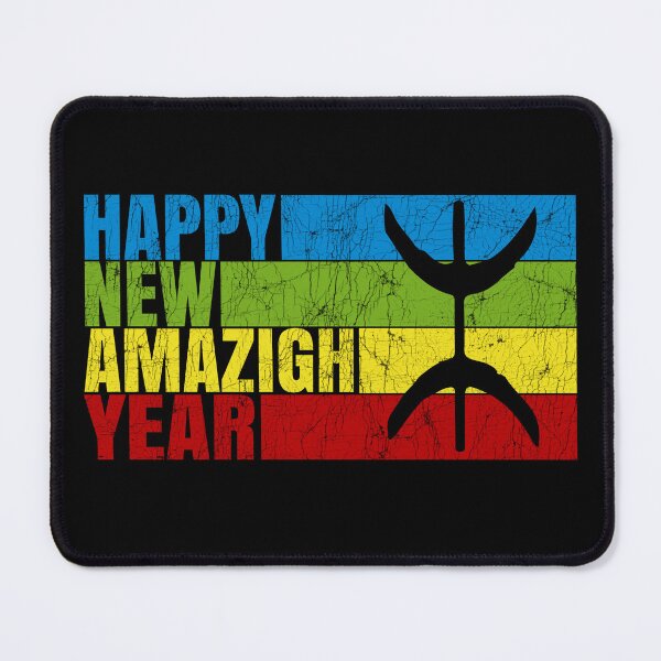 Item preview, Happy New Year Amazigh 2975 Amazigh Flag Happy Yennayer 2025 Berber Tifinagh Alphabet designed and sold by Stick-Artistry.
