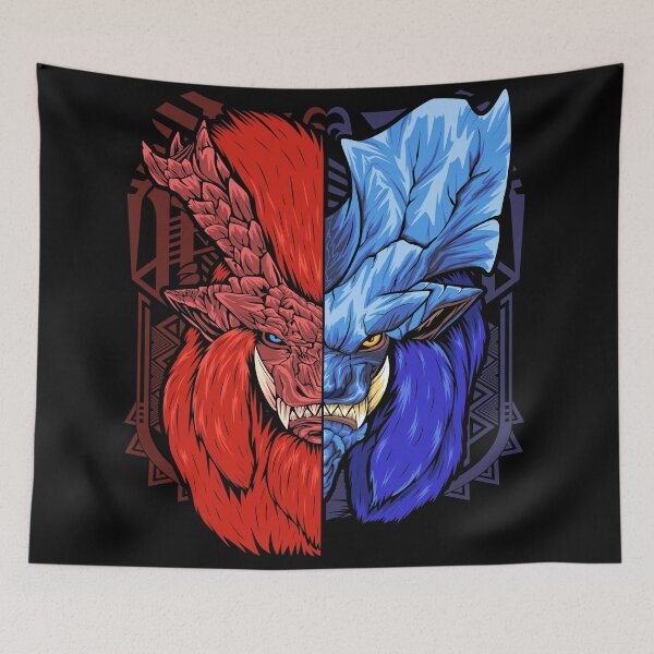 Item preview, Lunastra and Teostra MHW designed and sold by Dan Dee.