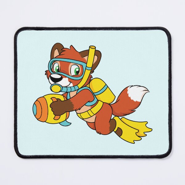 Item preview,  Felix the Diver (Crinklz Aquanaut Print) designed and sold by Crinklz.