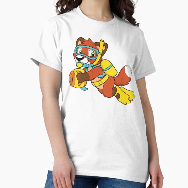 Item preview,  Felix the Diver (Crinklz Aquanaut Print) designed and sold by Crinklz.