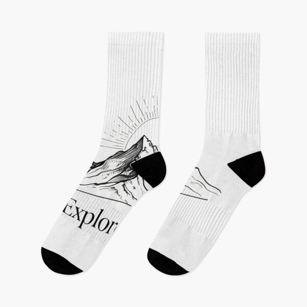 Item preview, Explore More - Minimalist Mountain Adventure Design designed and sold by Spicex2.
