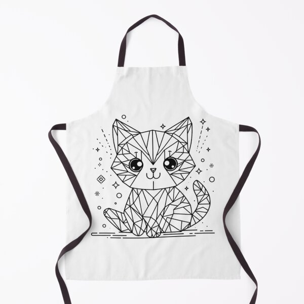 Item preview, Cute Geo Cat, lonely cat, Cat mom, Cat lover, Animal lover, Cat dad designed and sold by WorlDigitalArts.