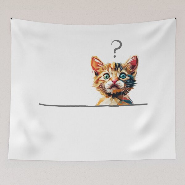 Item preview, Cute cat, Geo cat, lonely cat, Cat mom, Cat lover, Animal lover, Cat dad designed and sold by WorlDigitalArts.