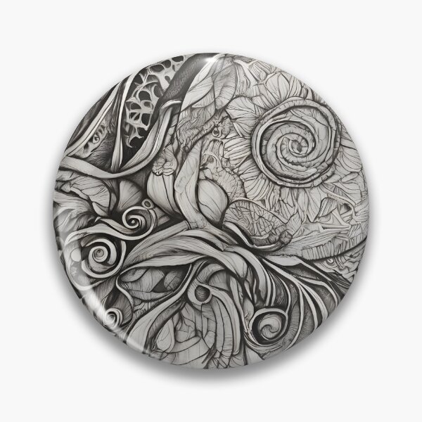 Item preview, Ethereal Zentangle designed and sold by ZM0R.