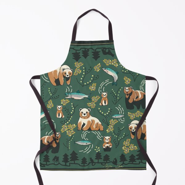 Item preview, Autumn• Salmon with Bear designed and sold by KWxSL.