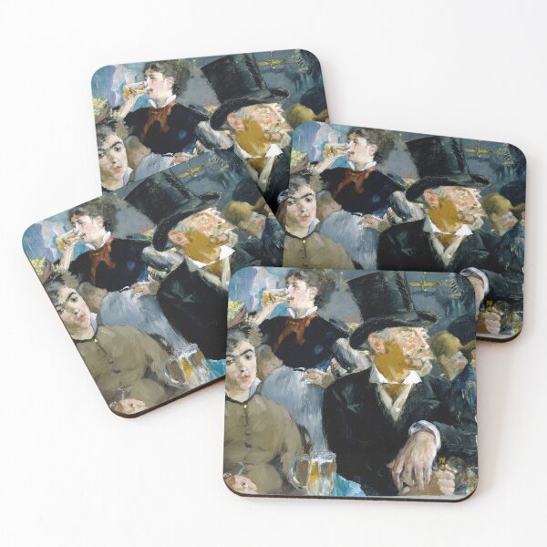 Item preview, Édouard Manet : At the Café (1879) designed and sold by YNTDigitalHouse.