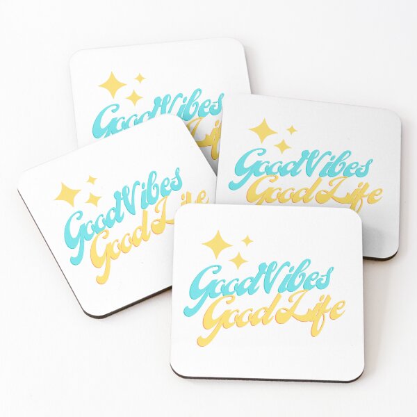 Item preview, Good vibes good life motivational quote for positive people designed and sold by CameltStudio.