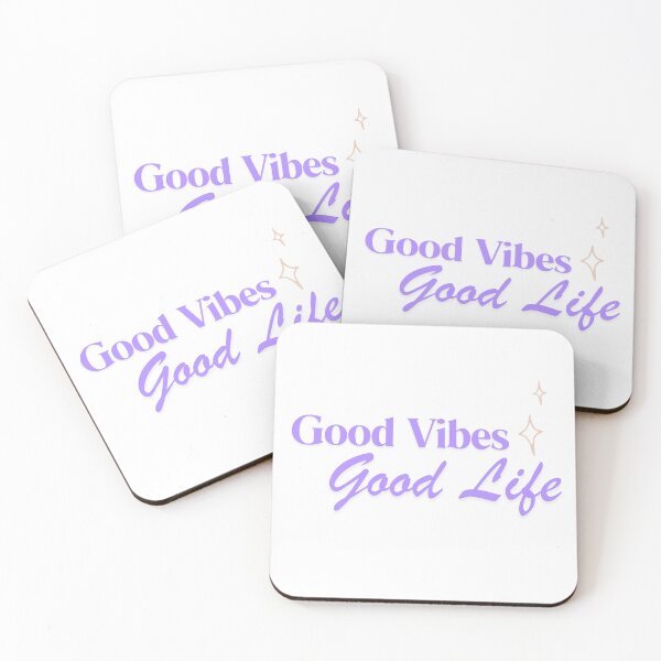 Item preview, Good vibes good life motivational quote for positive people designed and sold by CameltStudio.