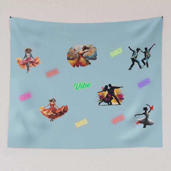 Item preview, Dance Fusion Passion in Motion  designed and sold by Prachodayat Artworks.
