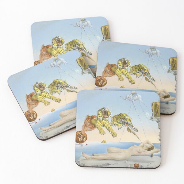 Item preview, Salvador Dalí : Dream Caused by the Flight of a Bee around a Pomegranate a Second before Waking (1944) designed and sold by YNTDigitalHouse.