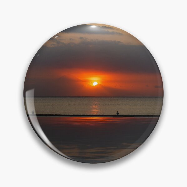 Item preview, Orange Burst Sunset in Lombok designed and sold by ABeeCr8ive.
