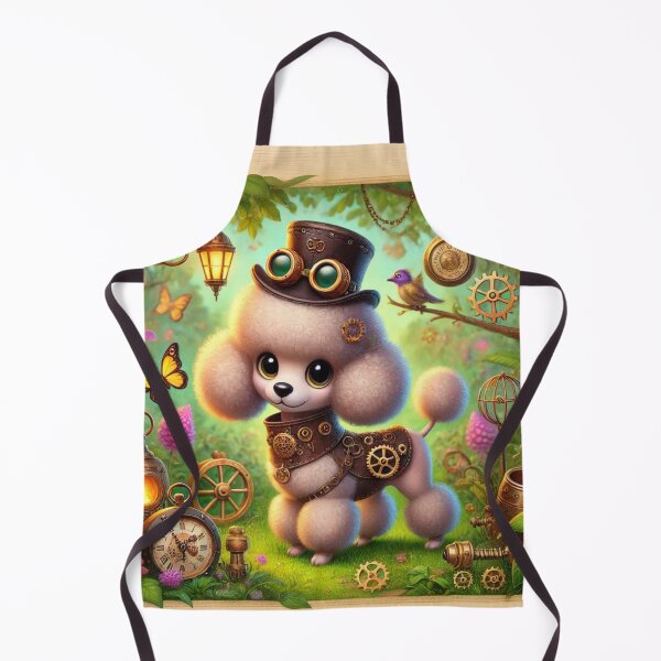 Item preview, Steampunk Poodle designed and sold by Sillytoe.