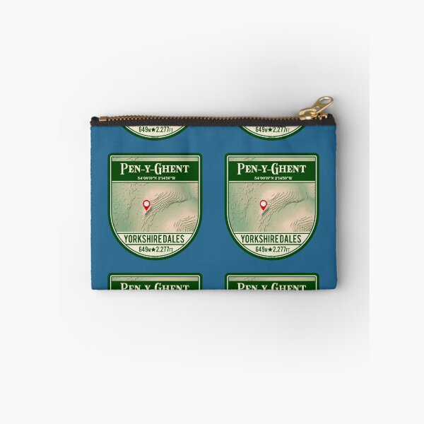 Item preview, Pen-y-Ghent Penyghent Yorkshire Dales Hiking Sticker T-Shirt 01 designed and sold by OuterShellUK.