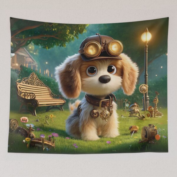 Item preview, Steampunk Poogle designed and sold by Sillytoe.