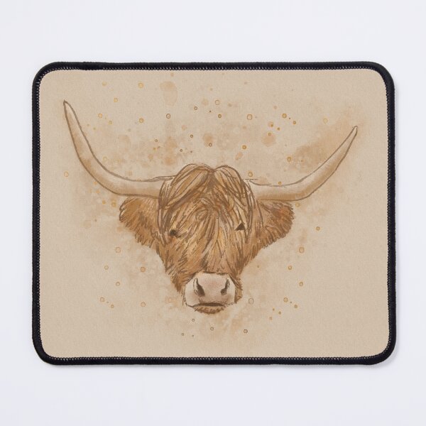 Item preview, Hairy Cow designed and sold by Scrabbly Doodles.