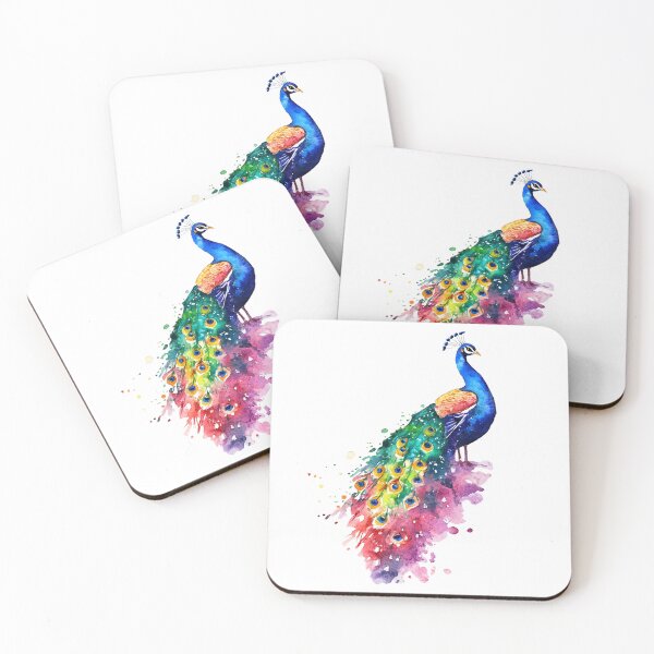 Item preview, Colorful Peacock designed and sold by ArtOfDreams9.