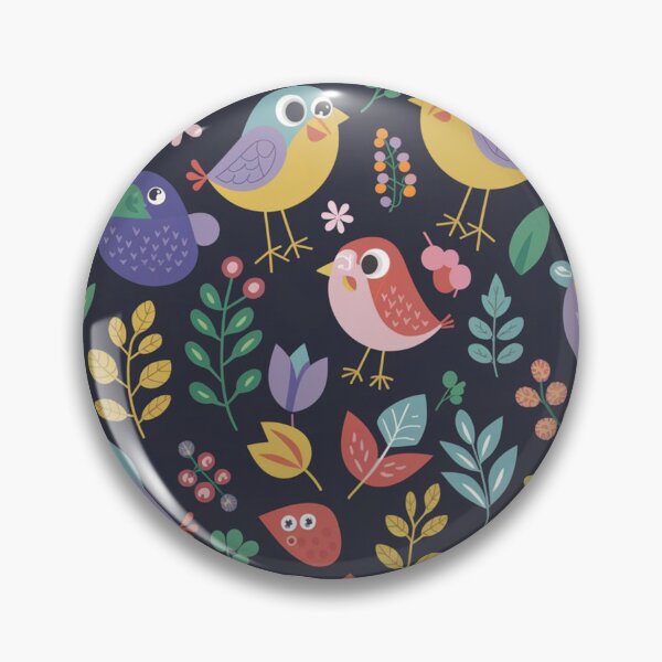 Item preview, Happy Bird Meadow designed and sold by Furbulous Faces.