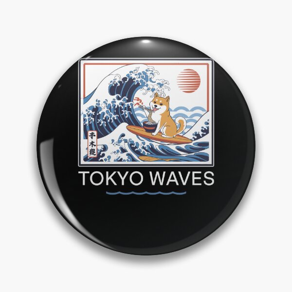 Item preview, Shiba Inu Ramen Japanese Wave Anime Kawaii Aesthetic designed and sold by roxy7922.