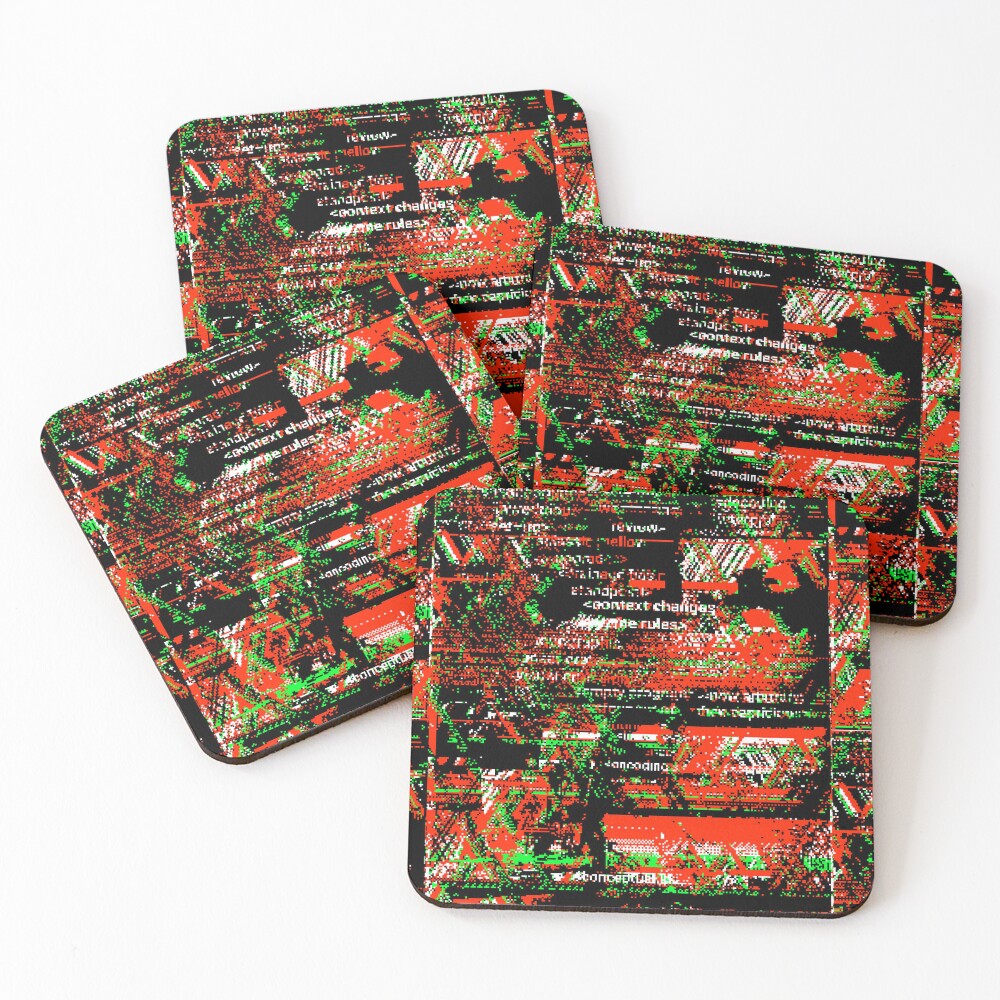 Item preview, Coasters (Set of 4) designed and sold by OmegaRedFan.