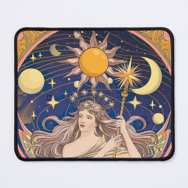 Item preview, Celestial Dream Inspired by Alphonse Mucha designed and sold by Tamas Das.