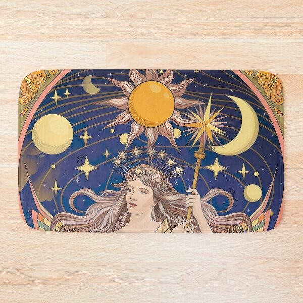 Item preview, Celestial Dream Inspired by Alphonse Mucha designed and sold by Tamas Das.