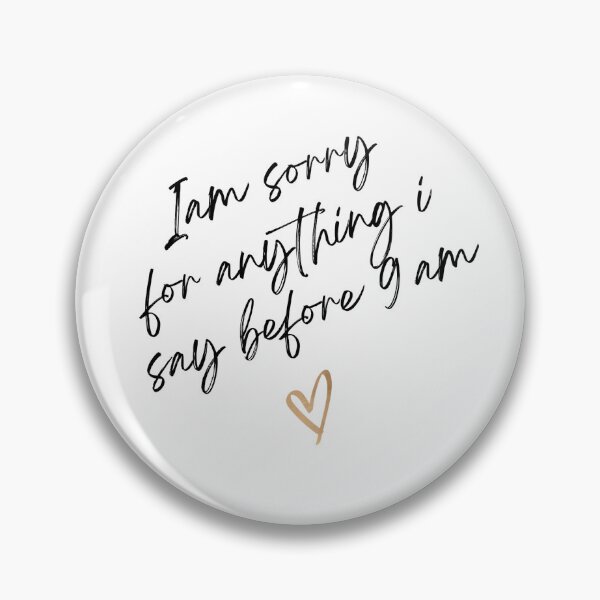 Item preview, Morning Apology T-Shirt” designed and sold by EllsLittleStore.